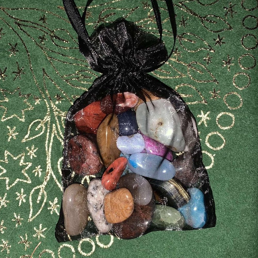 22 pc Tumbled Gemstones